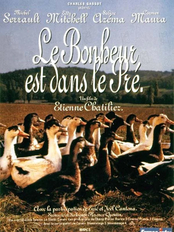 Affiche du film Le Bonheur est dans le pré