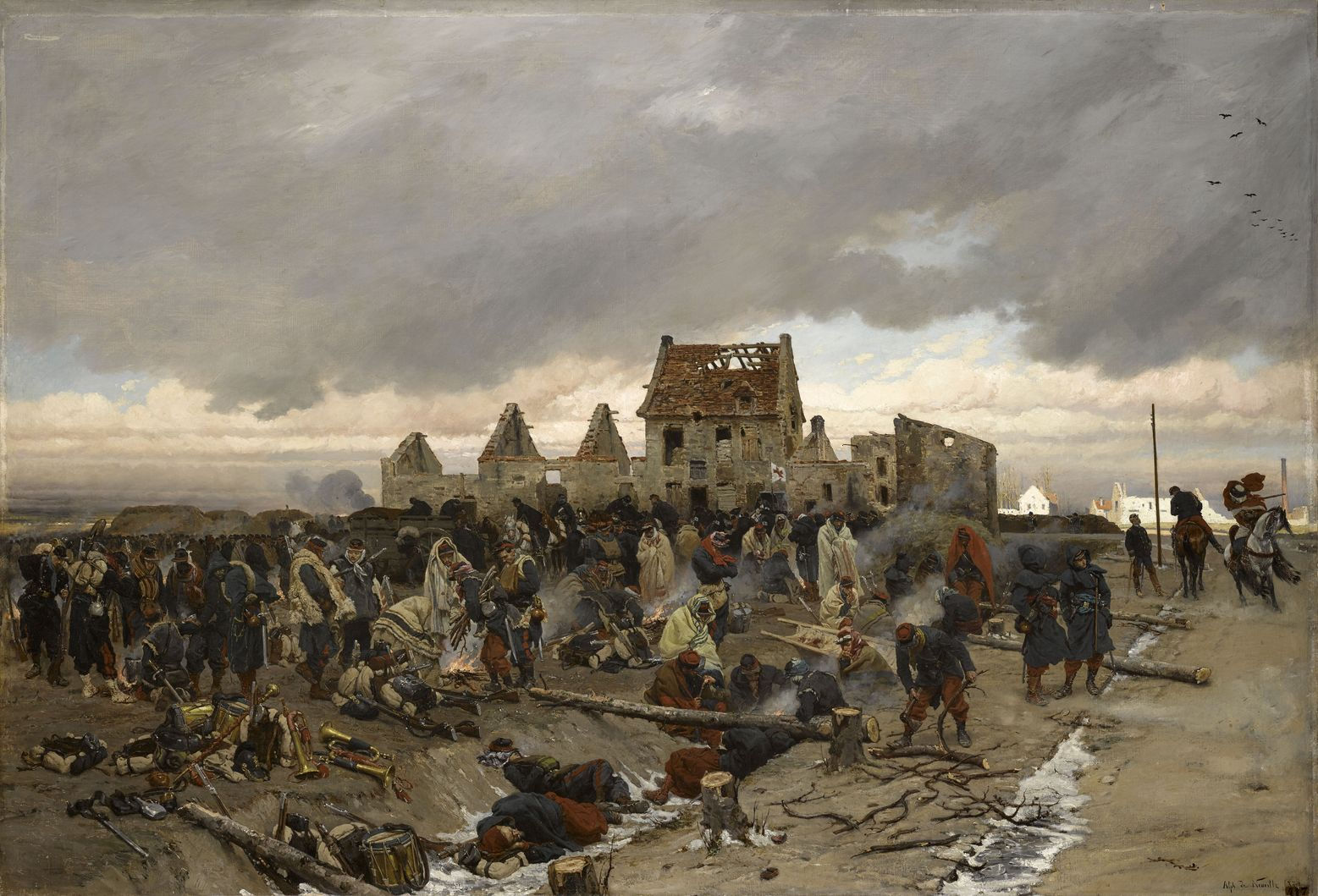Le combat du Bourget, octobre 1870