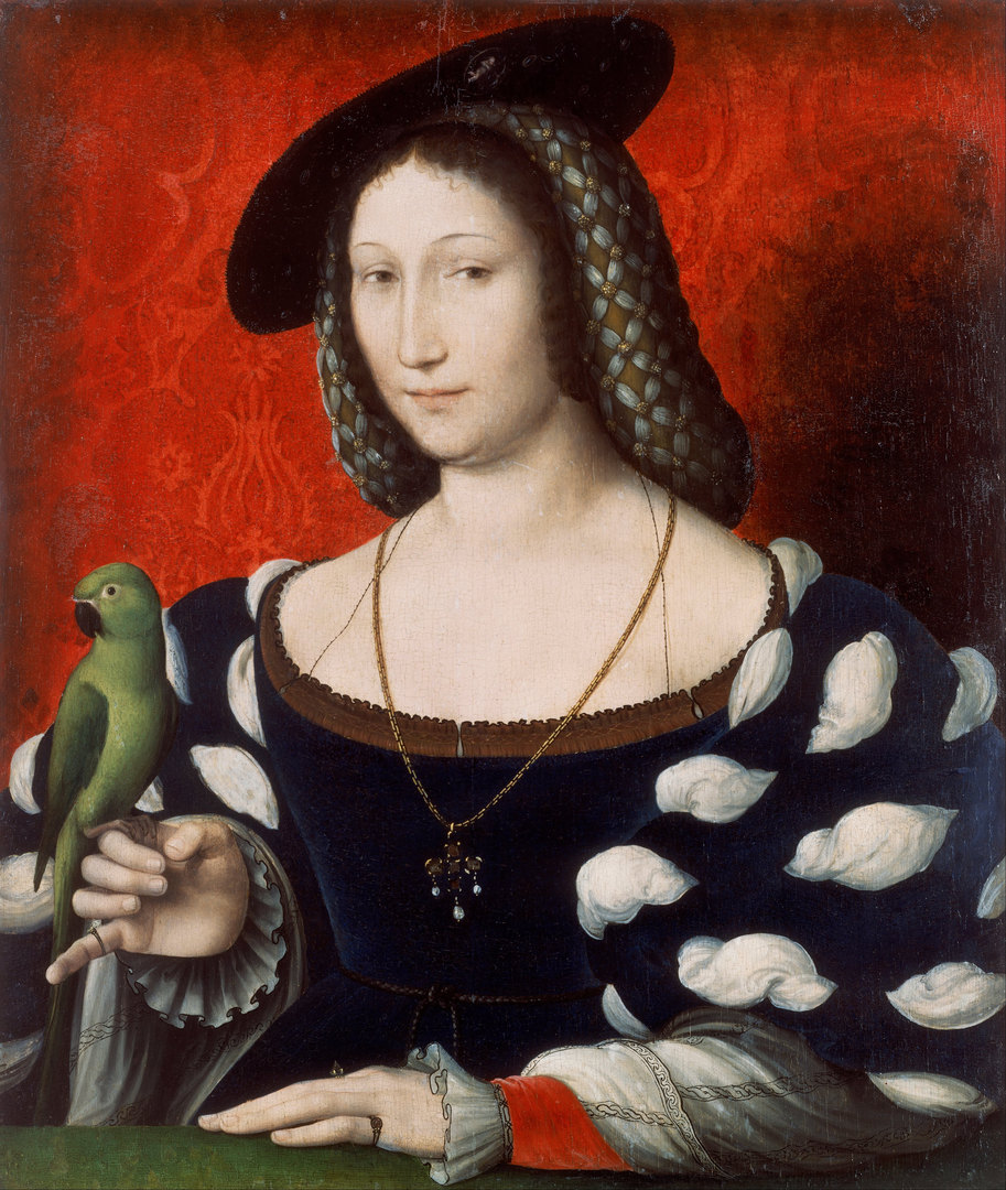 Marguerite de Navarre, sœur du roi, reine de Navarre et voix majeure de la Renaissance française.