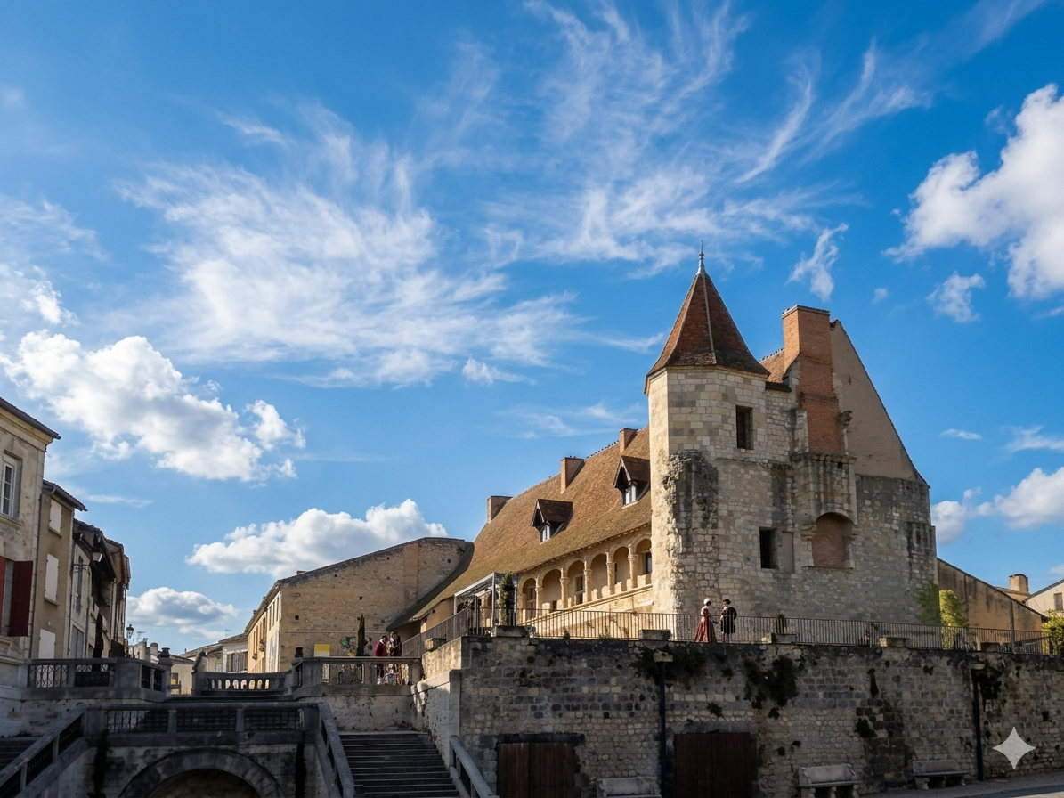 Nérac, foyer navarrais de cour, d’humanisme et de liberté intellectuelle.