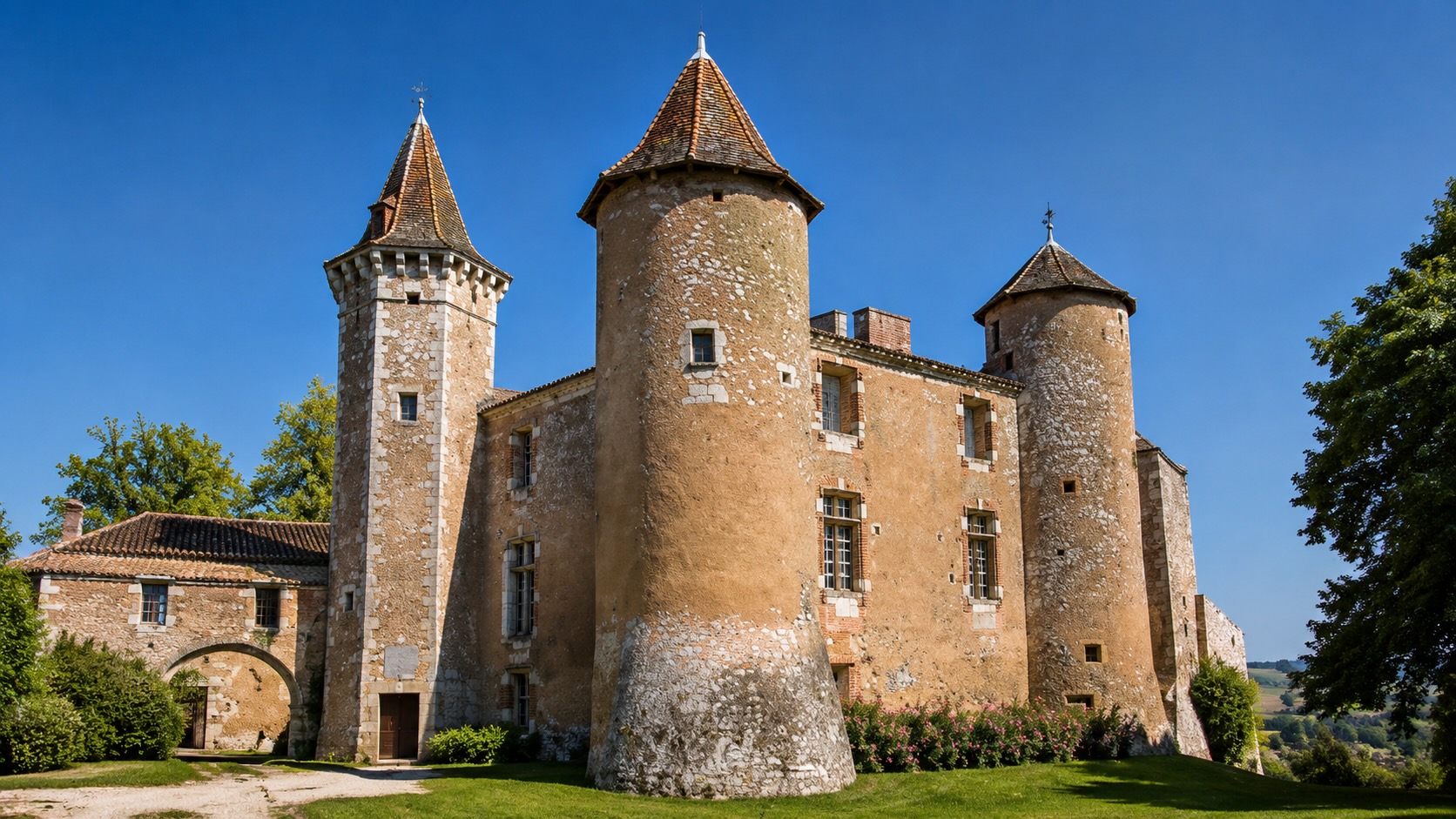 Château du Bartas dans le Savès