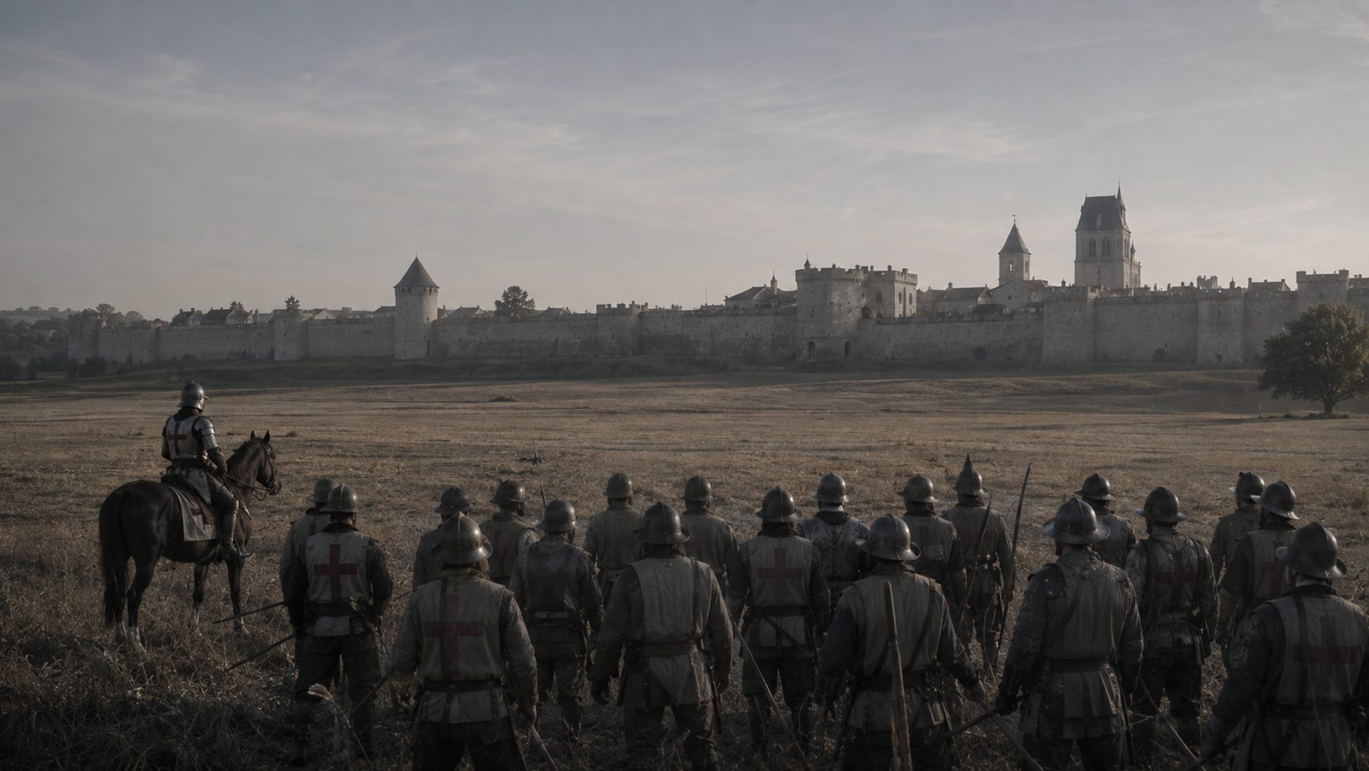 Reconstitution de l'armée anglaise devant Bayonne en 1512