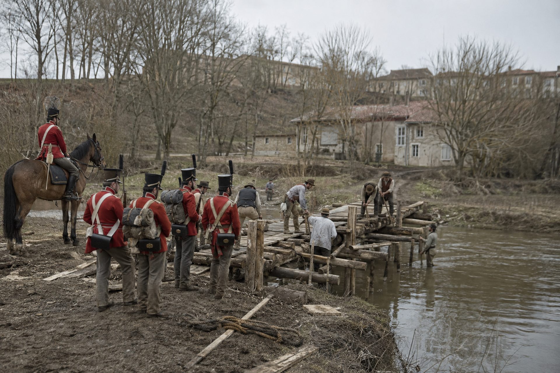 Évocation des combats d'Aire-sur-l'Adour le 2 mars 1814
