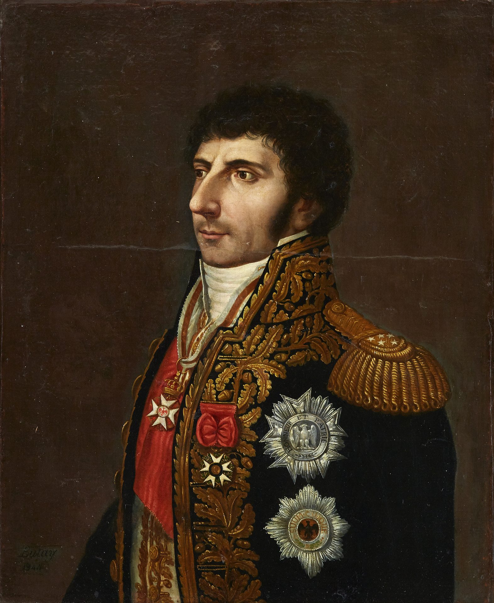 Portrait de Jean-Baptiste Bernadotte par Jean-Baptiste Butay